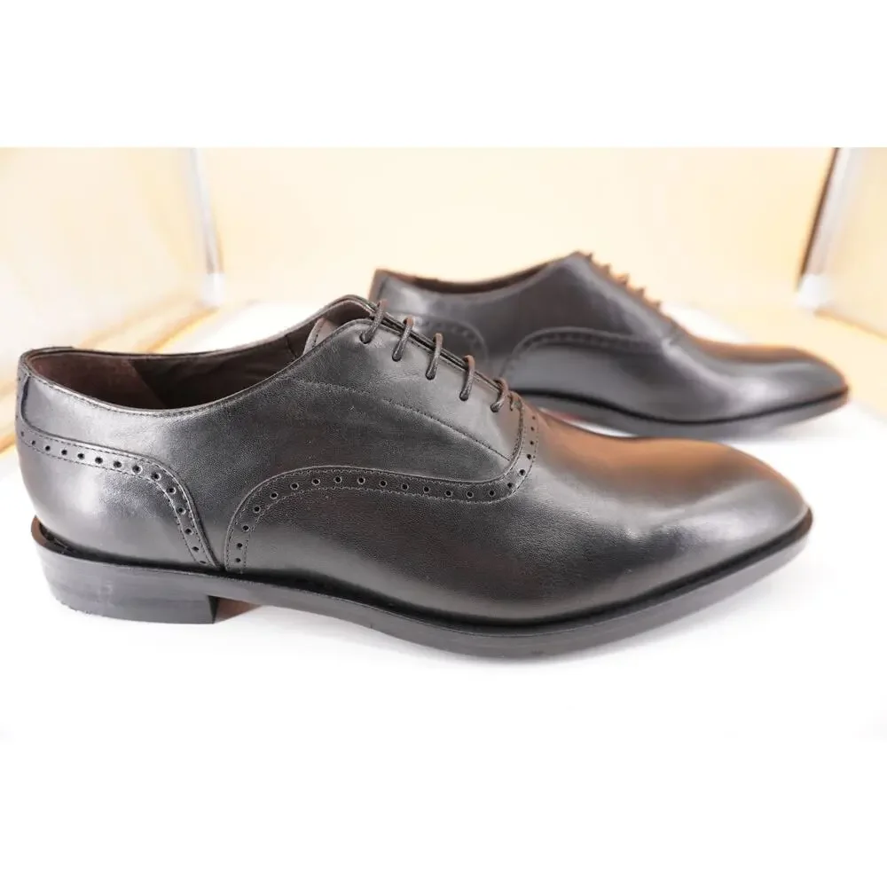To Boot New York Lucerne Black Leather Shoes Size 13 Men's Adan Derrick oxfords